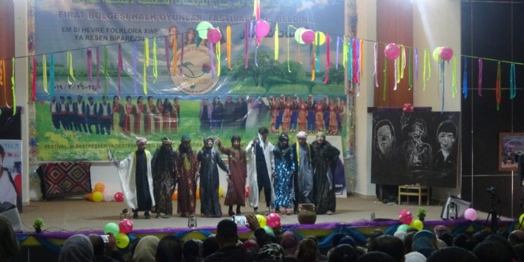 Li bajarê Berxwedanê Kobanê Mihrîcana Dîlanên Gelerî