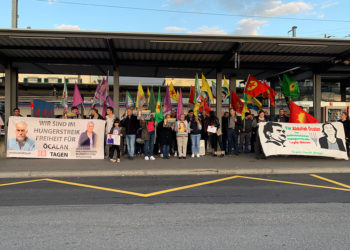 Ciwanên Şoreşger li Swîsrê li dijî tecrîdê daketin qadan