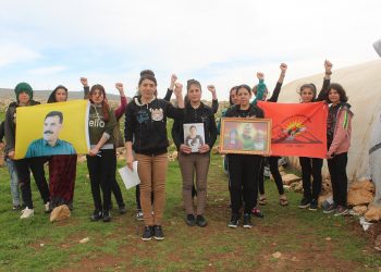 Yekitiya Jinên Ciwanên Êzidî şehîd Nazê Naif Qawali bibîranîn