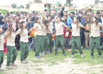 Yekîtiya Jinên Ciwan li Til Temirê mîtingek li darxistin