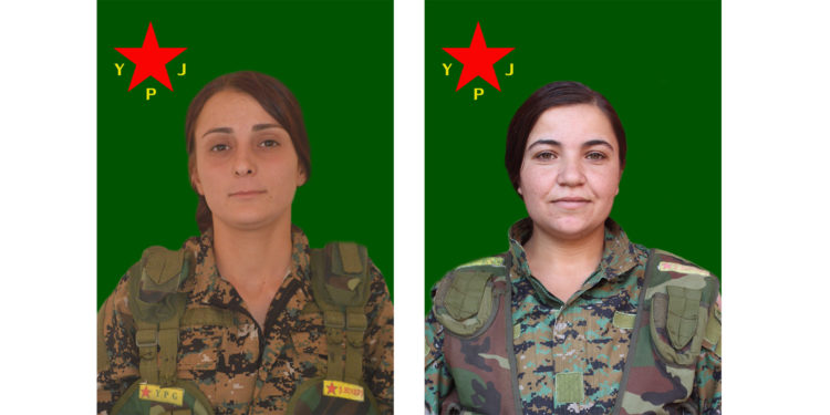 YPJ’ê nasnameya 2 şervanên xwe yê ku li Baxozê şehîd ket ragihand
