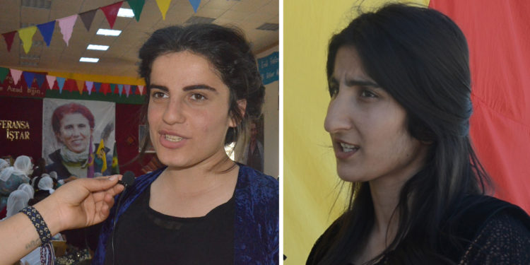 TAYBET – Jinên Ciwan bi rihê ‘Serî Hilde’ tevlî Konferansa Meclisa Îştar bûn