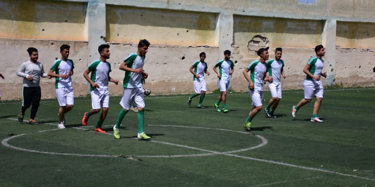 Turnuvaya Kasa Şêxmeqsûd a futbolê destpê kir