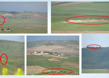 TAYBET – Dewleta dagirker a tirk ji tirsa li ser sinorê Rojava xendek û tunelan dikole