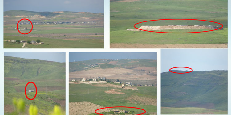 TAYBET – Dewleta dagirker a tirk ji tirsa li ser sinorê Rojava xendek û tunelan dikole