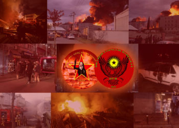 LEZGÎN – Ji DGH’ê rêzçalakî: Yekîneyên Tolhildanê 4 kargeh, 4 fabrîka û 1 wesayît şewîtand