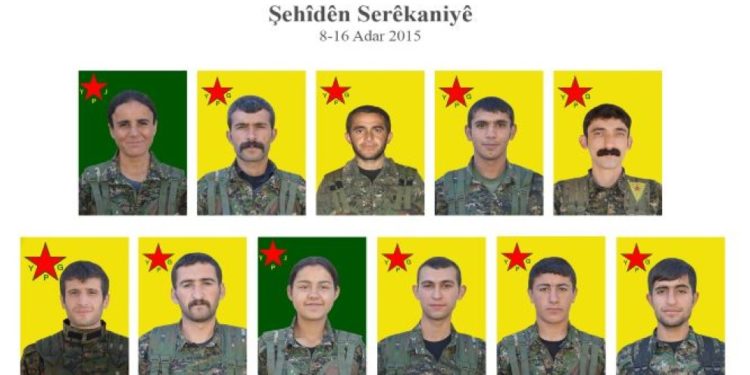 YPG’ê bi daxuyaniyeke nivîskî 11 Şehîdên xwe bi bîr anîn