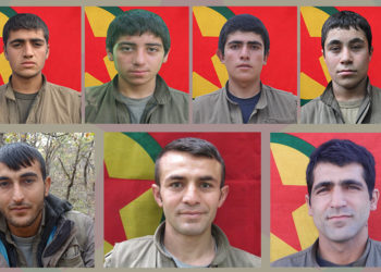 HPG’ê 7 gerîlayên şehîd bûn bi bîr anî