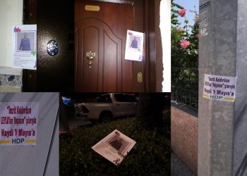 Meclisên Jinên Ciwan ya HDP’ê li Amed û Hatayê broşûr û stîcker belavkirin