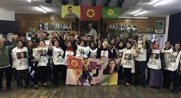 Li Londonê 15 kesan li dijî tecrîdê dest bi greva bêdem û bê dorveger kirin