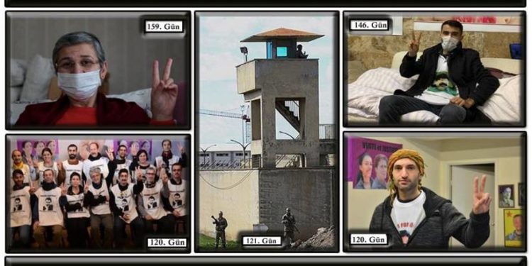 Berxwedaniya Leyla Guven di roja 159’an de didome