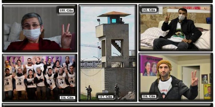 Berxwedana Leyla Guven di roja 155’an de didome!