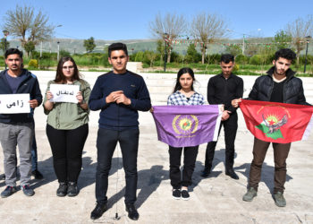 Gencanî Welatparêz û Jinanî Gencî Têkoşer komkujiya Enfal şermezar kirin