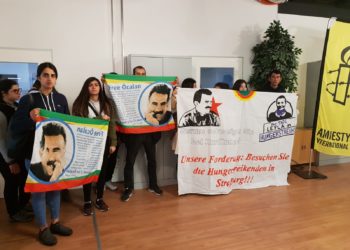 Ciwanan li Düsseldorfê ketin avahiya Amnesty Internasîonal