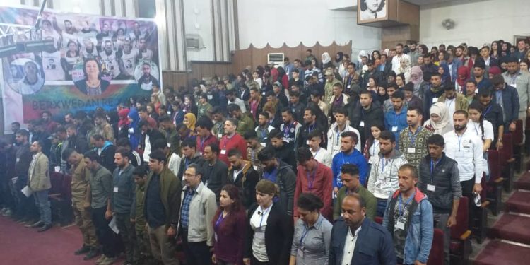 1’emîn Konferansa Tevgera Ciwanên Şoreşger ên Sûriya li Qamişlo destpê kir