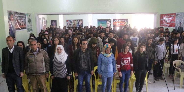 3’emîn Konferansa Tevgera Ciwanên Şoreşger a Kantona Kobanê destpê kir