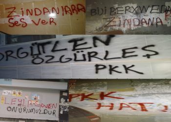 Li Stenbolê ji ciwanan çalakiya stîcker û nivîs nivîsandinê