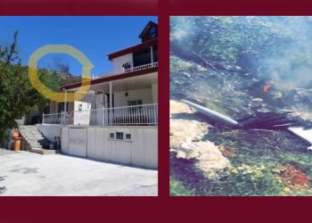 LEZGÎN – Balafirek keşfê ya artêşa dewleta Tirk a dagirker ket xwarê