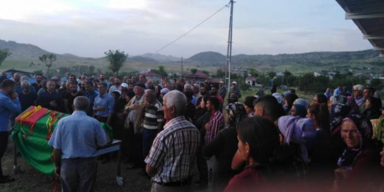 Cenazeyê fermandarê HPG’ê Ferhat Dersim hate veşartin