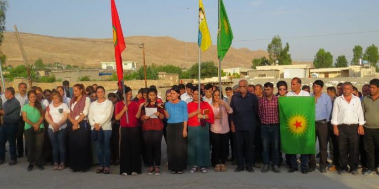 Di derbarê tecrîdê de li Mexmûrê daxuyanî hat dayin