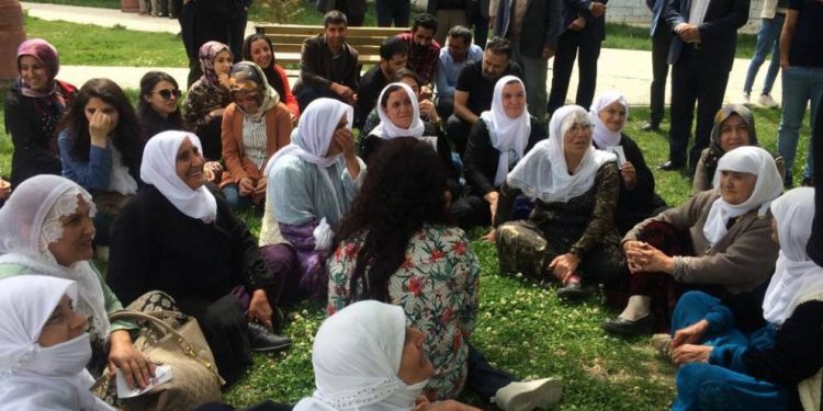 Dayikên Laçik Spî li Wan, Mêrsîn û Stenbolê li dijî tecrîdê çalakî pêk anîn