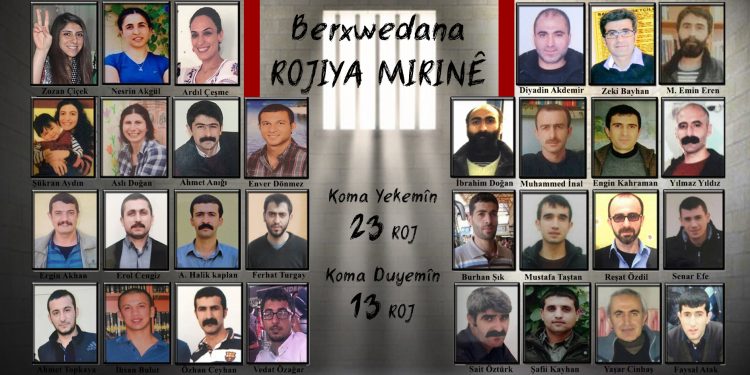 Berxwedana Rojiya Mirinê di Roja 23’an de ye