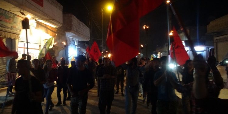 Ciwanên Kobanê di çarçoveya hamleya şoreşgerî de daketin qadan