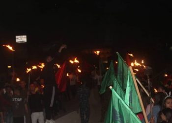 Ciwanên Hesekê li dijî tecrîdê çalakiyek li darxistine