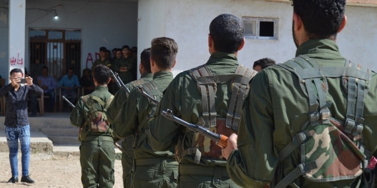 23’ê Ciwanên Êzîdî tevlî Asayîşa Êzîdxanê bûn