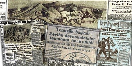 Kurtedîroka Kurdistanê ya berxwedan û îxanetê: Serhildana Agiriyê – 4