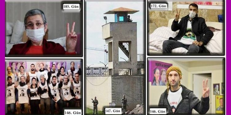 Berxwedana Leyla Guven di roja 185’yan de didome!