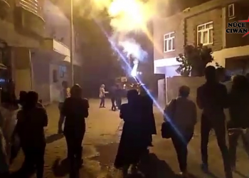 Ciwanên Edenê bi marşa li dijî tecrîdê meşiyan