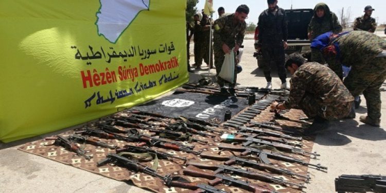 QSD’ê bîlançoya operasyona li dijî hucreyên DAÎŞ’ê ragihand: 51 çeteyên DAIŞ’ê hatin girtin