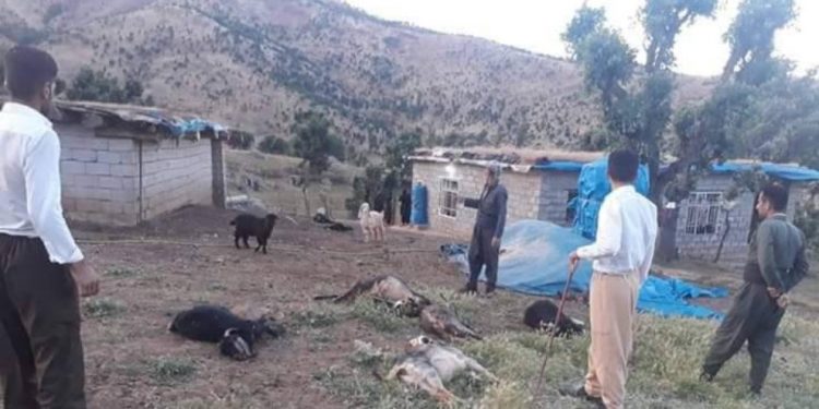 Ji ber êrîşa artêşa Tirk 4 gundiyên Xakurkê birîndar bûn