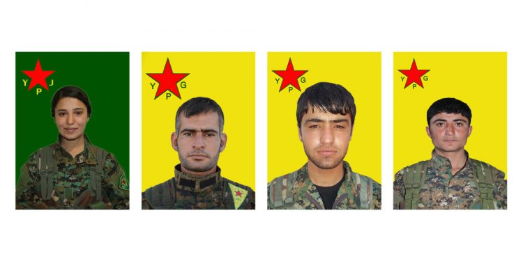 YPG’ê nasnameya 4 şehîdên Berxwedana Serdemê eşkere kir