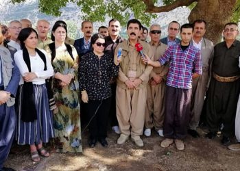 Pêşmergeyên Dêrîn piştgirî dan çalakiya mertalên zindî