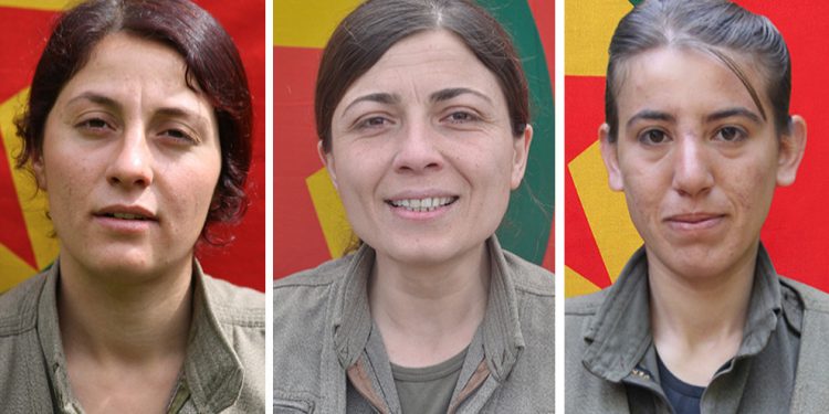 HPG’ê nasnameya 5 gerîlayên jin ku li Dersimê şehîd bûne ragihand
