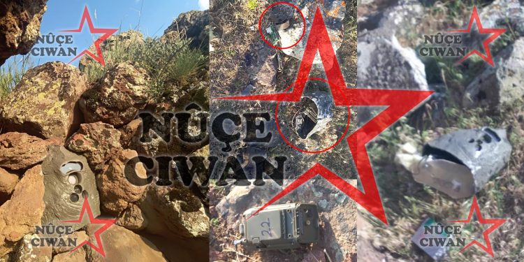 FLASH – Yekîneyên Tolhildanê li çiyayê Agirî kamerayên veşartî ên artêşa dagirker bêbandor kir