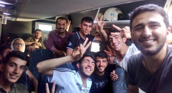 Endamên Meclîsê Ciwanan serbest hatin berdan