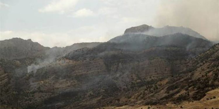 Cudî 2 roje dişewite: Dewleta Tirk vemirandina agir asteng dike