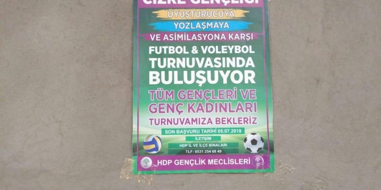 Meclîsa Ciwana a HDP’ê wê Cizîrê li dijî fuhûş û tiryakê tûrnûvayekê li dar bixe