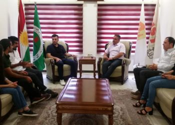 Ciwanên Welatparêz serlêdana Yekîtiya Ciwanên Kurdistan kirin