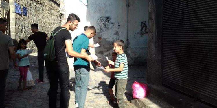 Endamên Meclisa Ciwanan li Sûrê belavok belavkirin