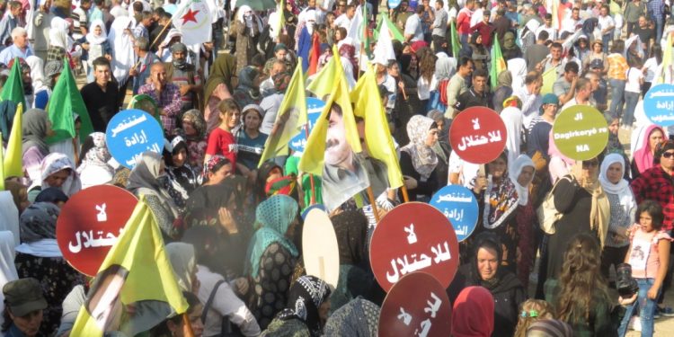 Gelê Cizîrê dagirkeriya dewleta tirk li ser Başûrê Kurdistanê şermezar kir