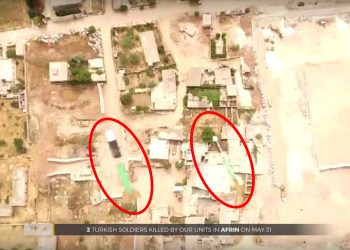 LEZGÎN – Ji HRE’ê çalakiya bi balafirên bê mirov: Li Efrîn û Marê 2 leşkerên Tirk ên dagirker û çeteyek hatin kuştin