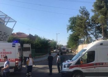 LEZGÎN – Li Amedê li dijî navenda polîsên dagirker çalakî pêk hat