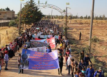 Gelê Efrîn û Şehbayê salvegera Şoreşa Rojava pîroz kirin