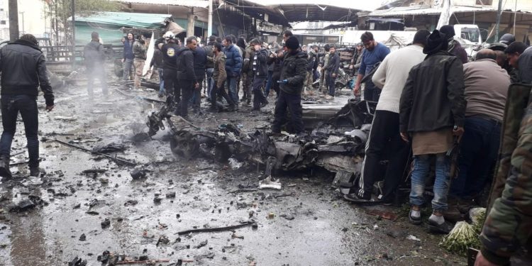 Li Efrînê teqînek pêk hat: Gelek çete mirin û bîrîndar bûn