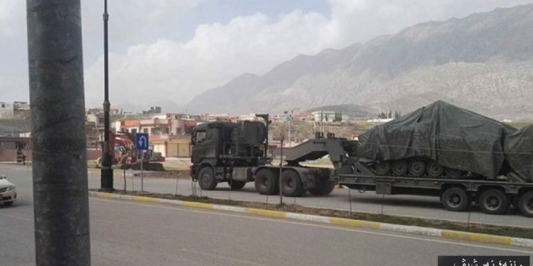 PDK’ê çekan sewqî baregehên artêşa dagirker a Tirk dike!