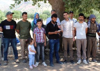 Ciwanên Şengalê piştgirî dane çalakiya mertalên zindî li Qendîlê